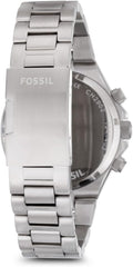 Fossil Men's CH2902 Qualifier Chronograph Stainless Steel Watch - Silver-Tone