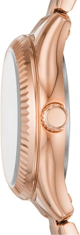 Fossil WOMENS RYE STAINLESS STEEL WATCH BQ3639, ROSE GOLD