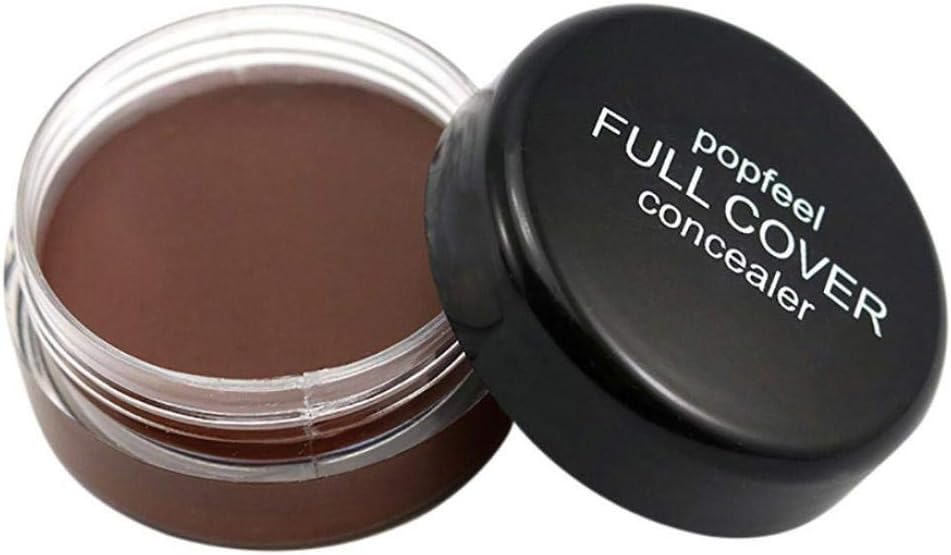 1 X Concealer foundation Popfeel Face Makeup Concealer Foundation Palette Creamy Moisturizing (E)