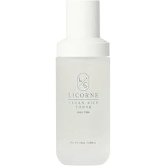 Licorne Vegan Rice Toner Korean Face Toner with Rice Water, Hydrating Milky Toner, K-Beauty Skincare for Smooth, Radiant-Looking Skin, 100ml 3.38 Fl Oz