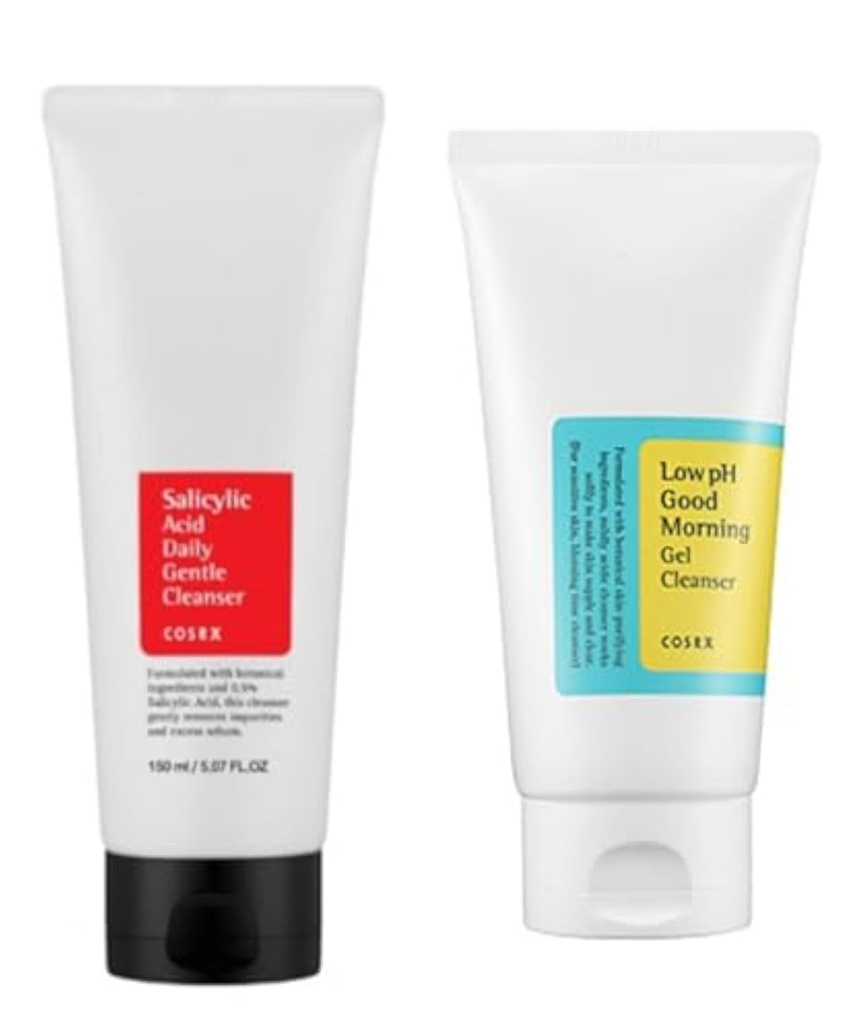 COSRX Low pH Good Morning Gel Cleanser +Salicylic Acid Daily Gentle Cleanser SET
