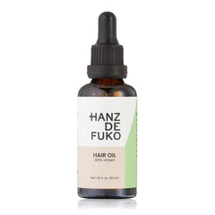 Hanz de Fuko Vegan Hair and Beard Oil – Supports Growth, Beard Health and Softer, Smoother Hair – Hydrating Formula with Argan & Jojoba Oil, Vitamin E and Grape Seed Extract –1.76 oz