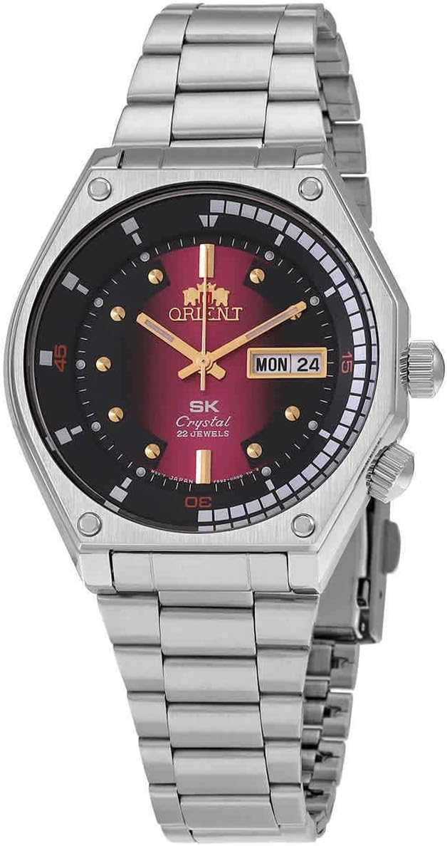 ORIENT RA-AA0B02R19A Men's SK Diver Retro Stainless Steel Red Dial Automatic Watch