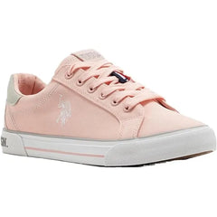 U.S. Polo Assn. Womens 3M RACHEL 3FX Lace Up Low Top Sneakers