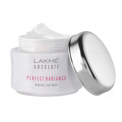 LAKMÉ Lakme Absolute Perfect Radiance Mineral Clay Mask, Skin Brightening Face Mask, Removes Oil And Impurities, 50 g, Multicolor