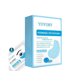 YOYORY Hydrogel Eye Patches for Dark Circle - 30 Pairs for Wrinkles, Eye Bags & Puffy Eyes | Retinol & Collagen Infused, Firming Hydration Treatment Alternative (Black)