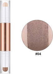 Women Facial Make Up Double-Headed Stick Portable Highlighter Shadow Bronzers Contouring Cosmetics for Professional, Type 4