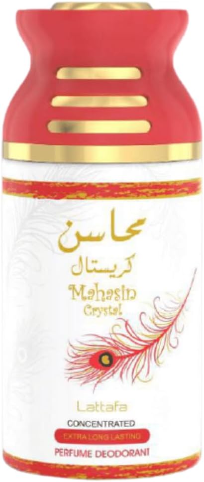 LATTAFA DEO 250 ML -MAHASIN CRYSTAL