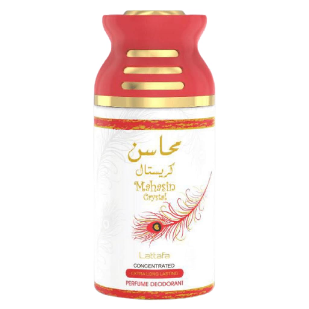 LATTAFA DEO 250 ML -MAHASIN CRYSTAL