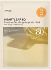 ANUA HEARTLEAF 80% AMPOULE MASK 27ml (1PCS)