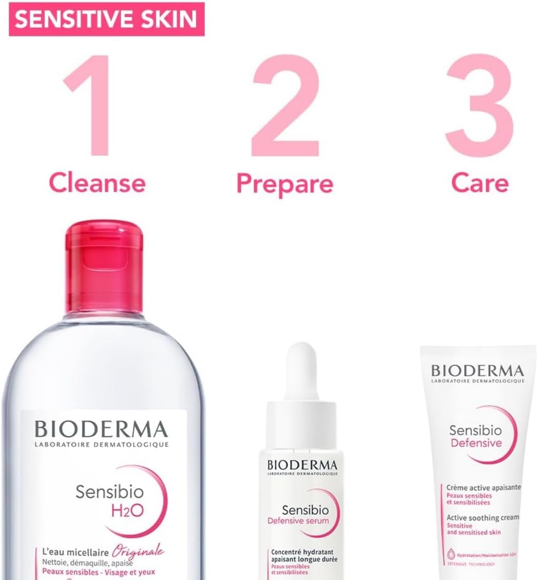 Bioderma Sensibio H2O Make-Up Removing Micellar Water - Sensitive Skin, 500ml