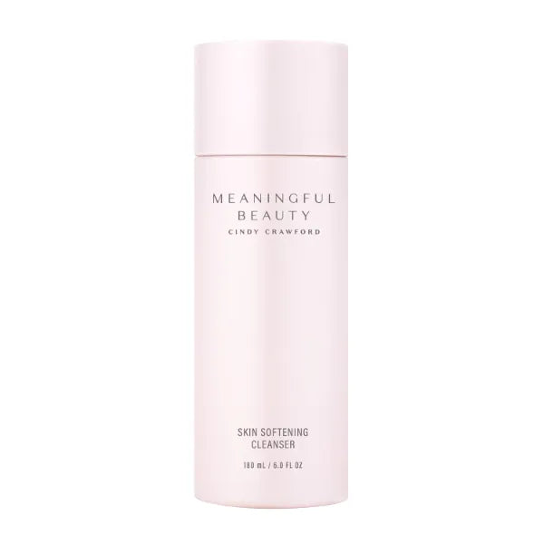 Meaningful Beauty Skin Softening Cleanser (Non-Foaming, Oil Free, Fragrance Free Wash), 6 Fl Oz