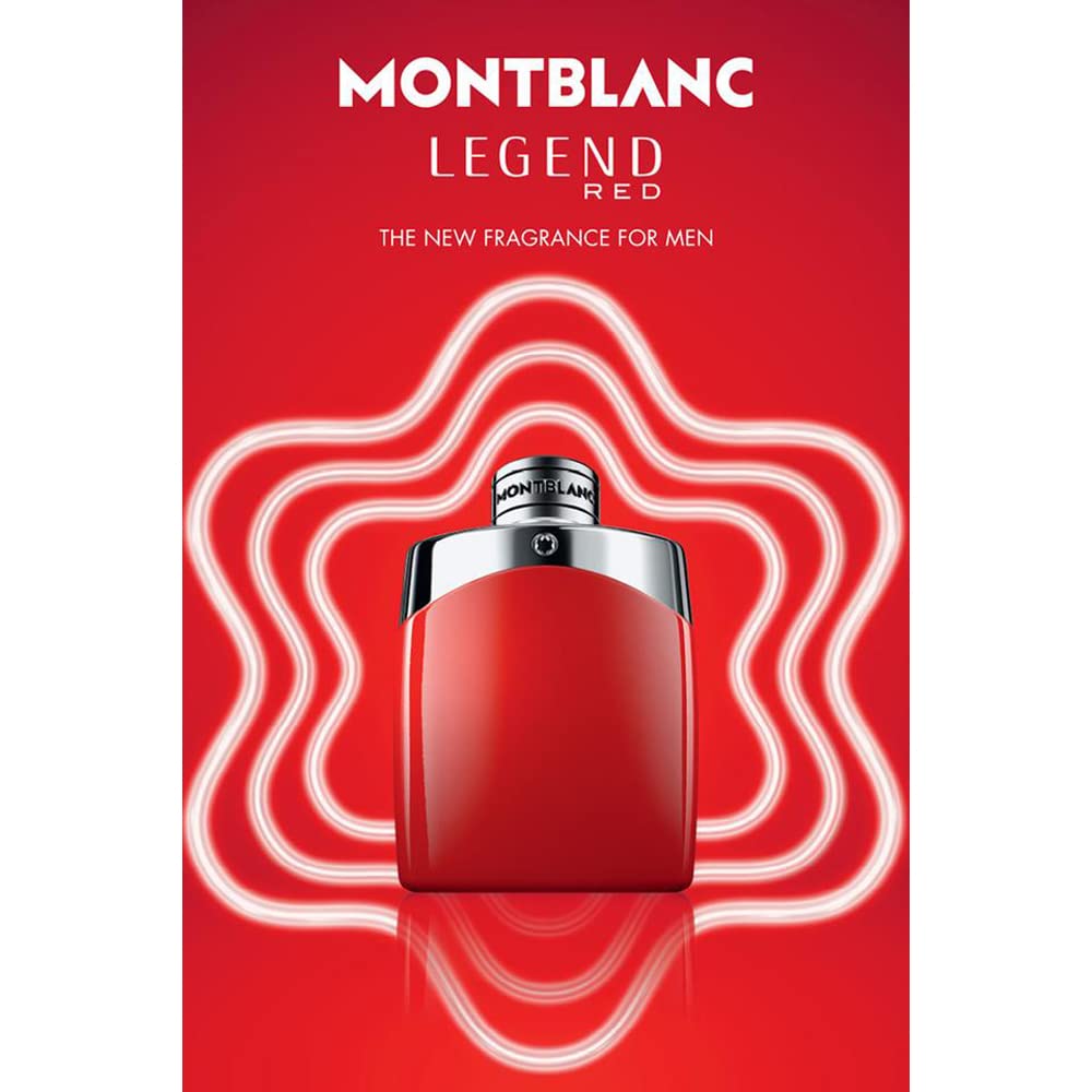 MONTBLANC Montblanc Legend Red Eau de Parfum Spray 3.3 fl. oz, 3.3 fl. oz.