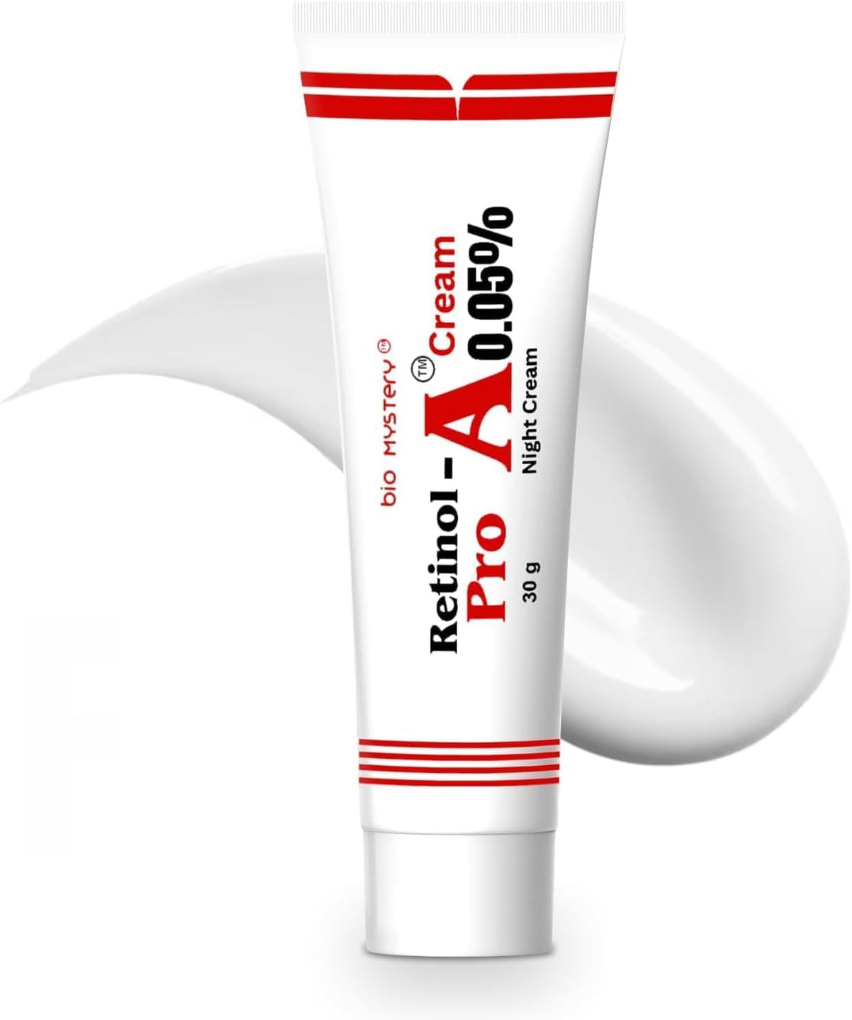 Bio Mystery Retinol Pro Night Cream for Wrinkles and Age Spots- Retinol Pro 0.05 (30 Gram / 1.05 Oz)