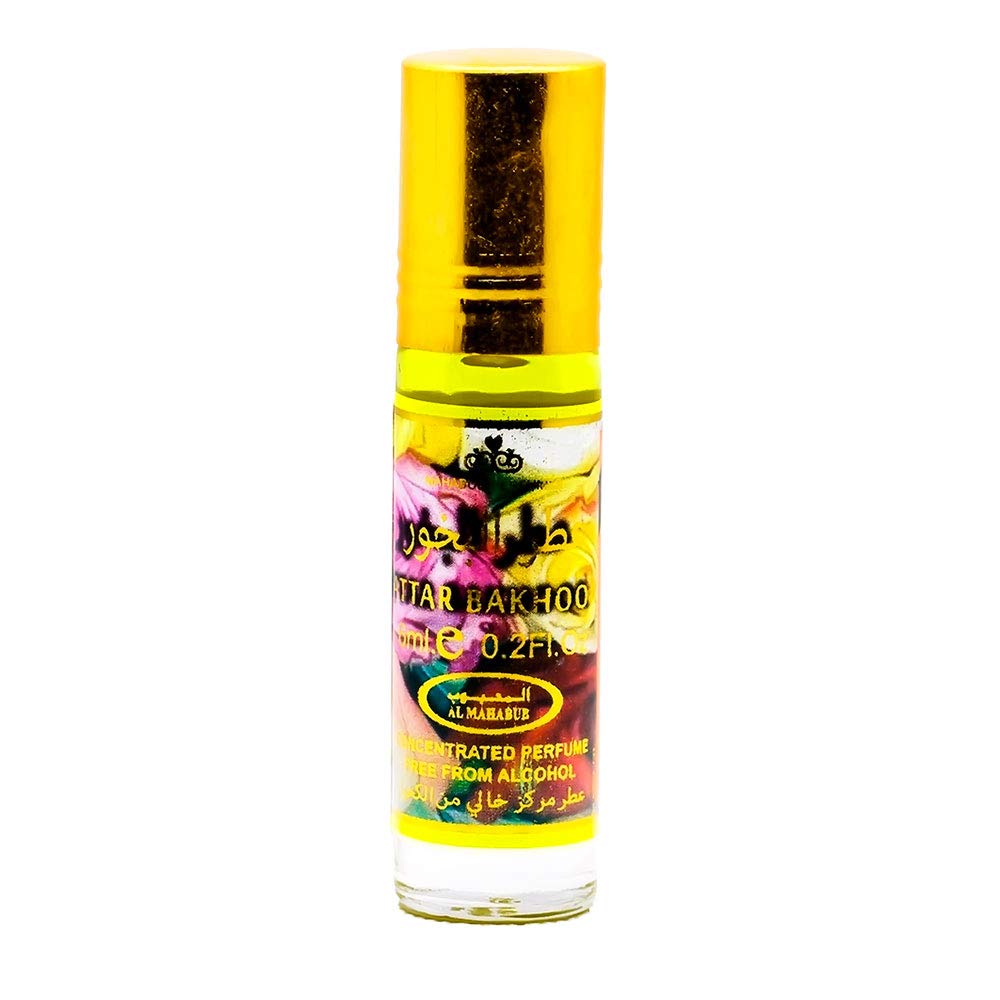 Attar Bakhoor Concentrated Alcohol Free Perfume Oil Roll-On 6ml