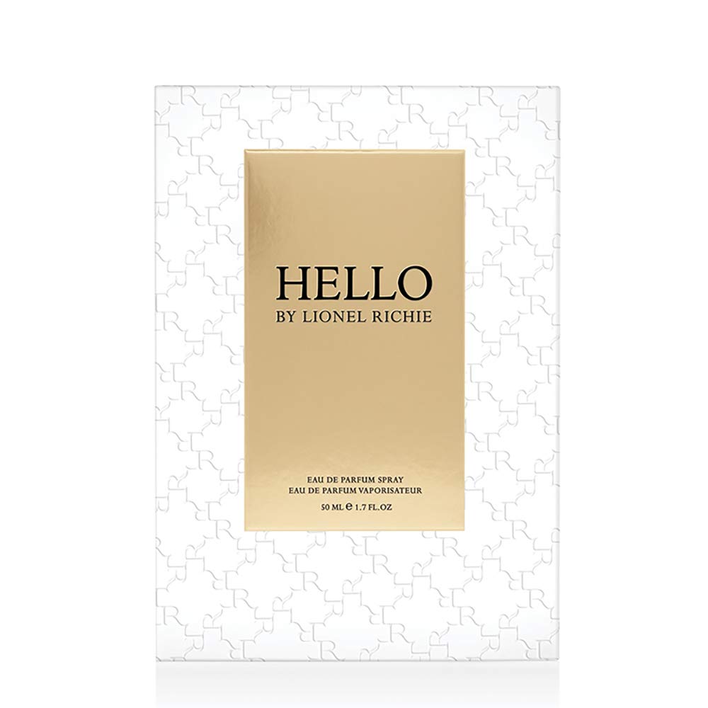 Lionel Richie Hello for Women - A Lush, Sweet, And Indulgent Fragrance - Light, Romantic Floral Chypre Eau De Parfum With Notes Of Pear And Jasmine - Fresh, Feminine, Long Lasting Scent - 1.7 oz
