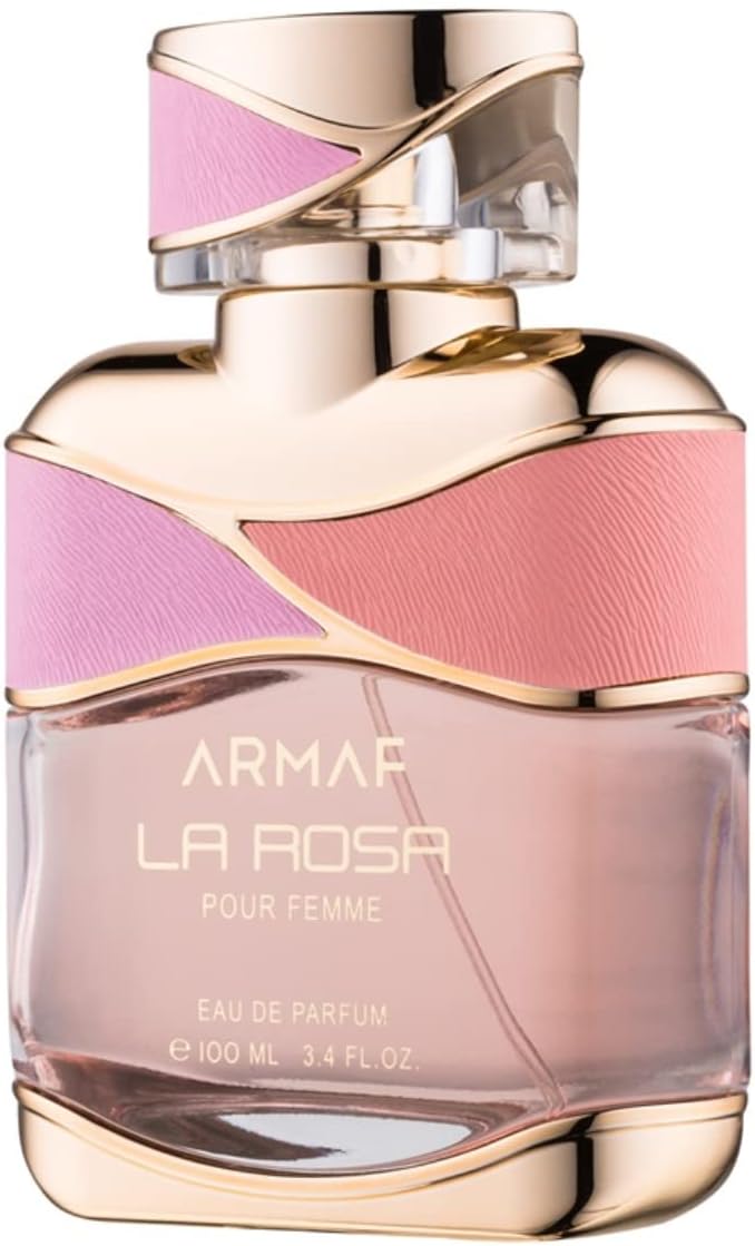 Armaf La Rosa Pour Femme Eau De Parfum 100ML For Her, Floral Fragrance, Perfume For Women, La Via