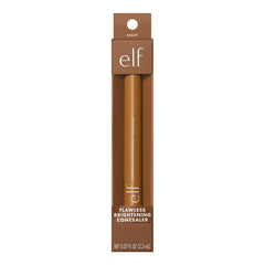e.l.f. Flawless Brightening Concealer, Illuminating & Highlighting Face Makeup, Conceals Dark Under Eye Circles, Deep 53 W, 0.07 Fl Oz