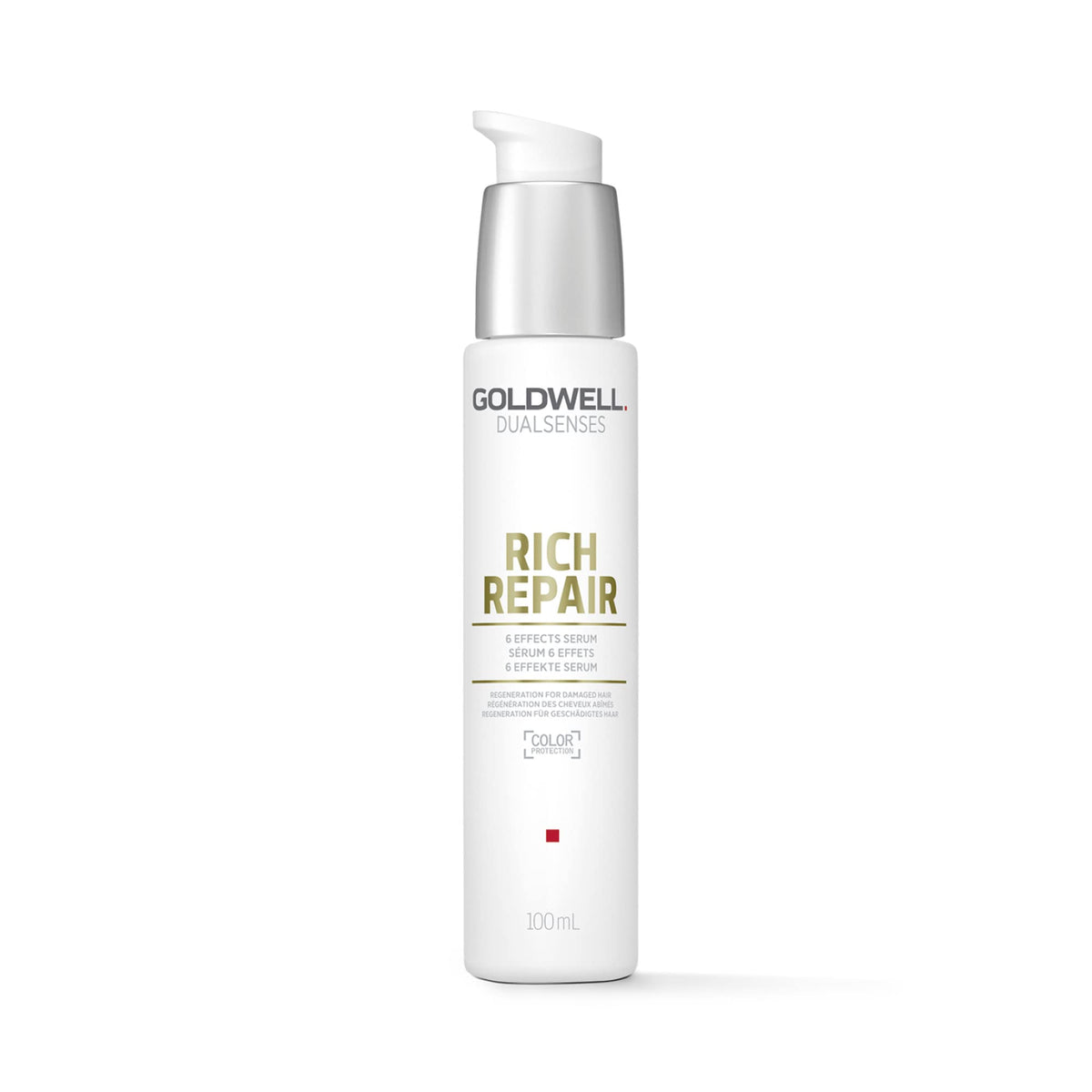 Goldwell Dualsenses Rich Repair 6 Effects Serum Instantly provide 6 Relevant Regenerating Effects For Dry to Damaged Hair - 100 ml
