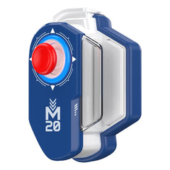 M20 Mobile Game Controller for PUBG, Bluetooth 5.0 Connection Sensitive Game Joystick Android 7.0 Above Supported (Blue/White)