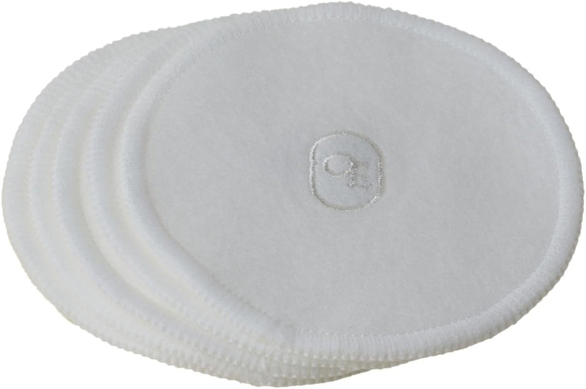 Oak Essentials Reusable Cotton Rounds for Face, Washable Makeup Remover Pads, Bamboo Cotton Blend, Mesh Bag, Pack of 5