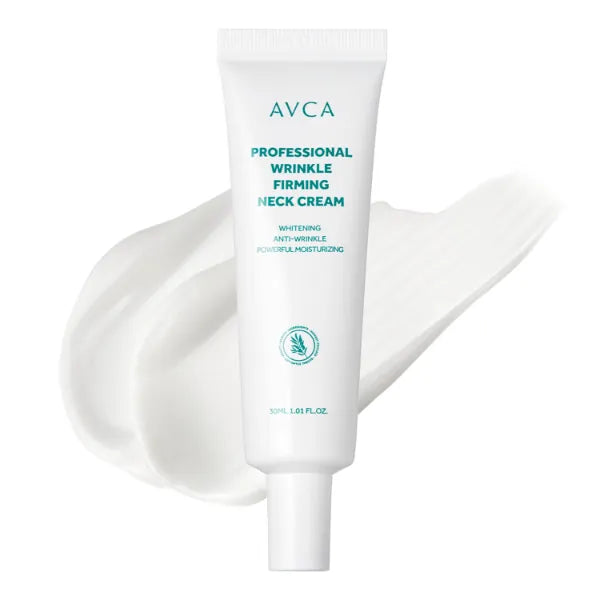 AVCA Professional Wrinkle Firming Neck & Decollete Cream, Korean Skin Care, K-beauty (30ml/1.01 fl.oz.)