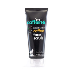 MCaffeine Exfoliating Coffee Face Scrub for Women & Men with Walnut & Vitamin E | Removes Tan, Blackheads and Dirt from Face & Neck for a Soft & Smooth Skin - 100% Natural & Vegan 100gm