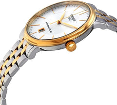Tissot Analogue Classic Silver Strap Men's Wrist Watches - T122.407.22.031.00