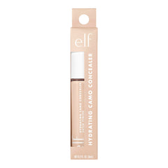 e.l.f. Hydrating Camo Concealer, Lightweight, Full Coverage, Long Lasting, Conceals, Corrects, Covers, Hydrates, Highlights, Fair Beige, Satin Finish, 25 Shades, All-Day Wear, 0.20 Fl Oz