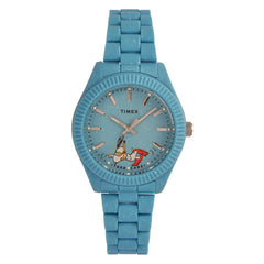 Timex Women's Waterbury Ocean Recycled Plastic 37mm Watch - Blue/Dial