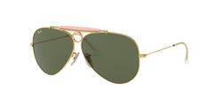 Ray-Ban mens 0RB3138 Sunglasses (pack of 1) - Artista Gold/Green