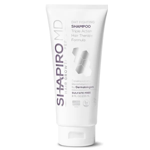 Shapiro MD Hair Growth Experts DHT Fighting Hair Loss Shampoo, 1 Month Supply