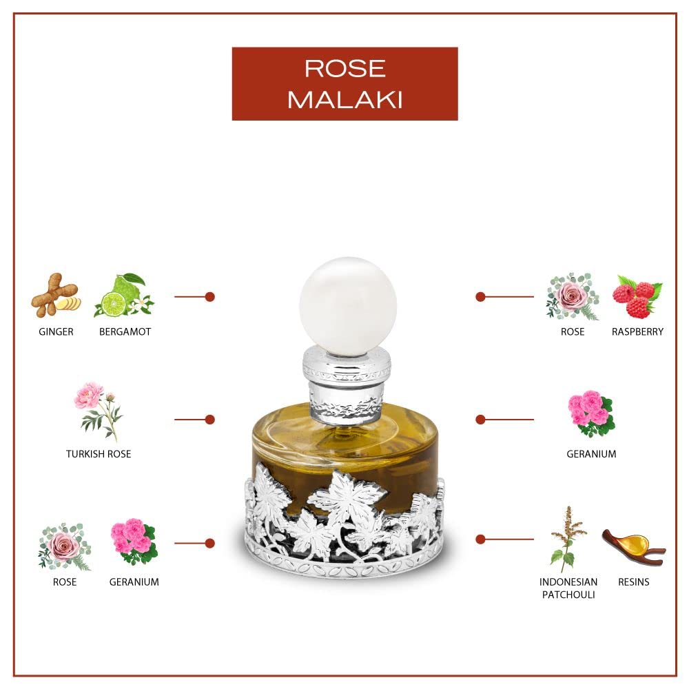 Swiss Arabian Amber 01 50ml EDP + Rose Malaki 25ml CPO