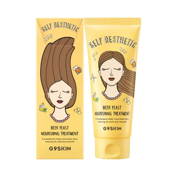 G9SKIN Beer Yeast Hair Treatment, Korean Deep Conditioner for Damaged Hair