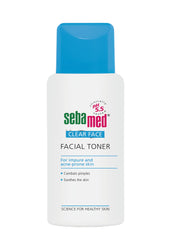 SEBAMED Clear Face Toner, Deep Cleansing Facial Toner removes excess oil, sebum and dirt particles from the skin - 150 Ml, White