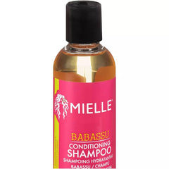 Mielle Organics Haircare Set (Babassu Conditioning Shampoo 8 oz, Babassu Oil And Mint Deep Conditioner 8 oz)