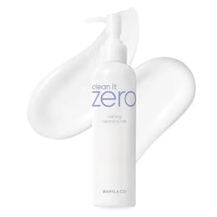 BANILA CO Clean It Zero Calming Cleansing Milk Barrier Care Vegan Cleanser for Sensitive Skin Oat & Rice Protein, Centella Asiatica Leaf Water