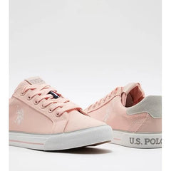 U.S. Polo Assn. Womens 3M RACHEL 3FX Lace Up Low Top Sneakers