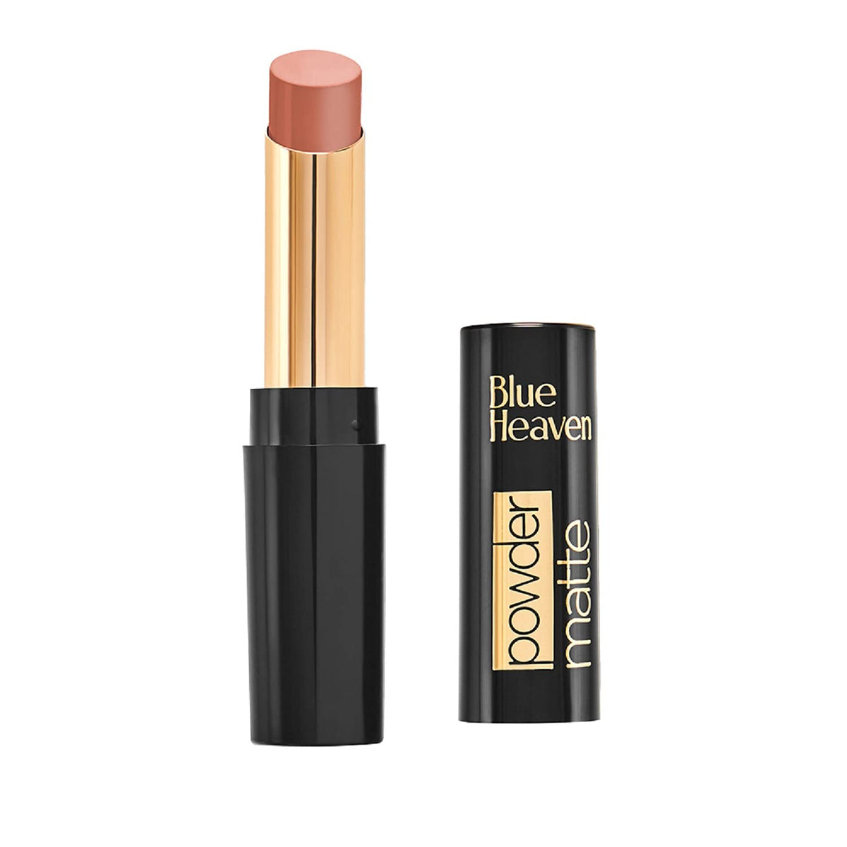Blue Heaven Powder Matte Lipstick - Toffee Brown, N02,3.5 g