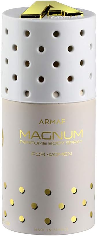 Armaf Magnum A10 Perfume Body Spray For Women, White - 250 ml