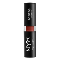 NYX Professional Makeup Matte Lipstick, Crazed, 0.16 Ounce