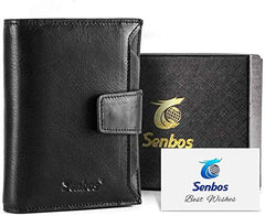 Senbos Mens Wallet - Black