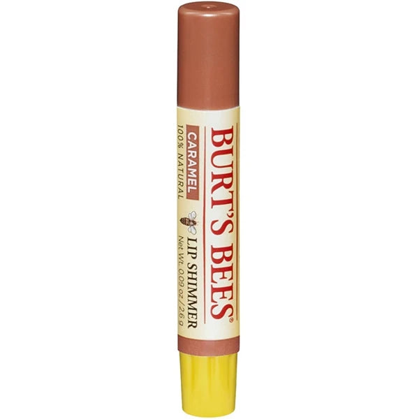 Burt's Bees Lip Shimmer, Caramel, 0.09 Ounces each (Value Pack of 5)