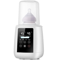 Skade Baby Bottle Warmer, Fast Baby Milk Warmer with Accurate Temperature Control for Breastmilk or Formula, 48H Thermostat, with Defrost, Night Light, Heat Baby Food Jars Function
