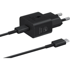 Samsung 25W Power Adapter With (USB-C) Cable (EP-T2510XBEGWW) - Black