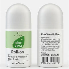 LR Health&Beauty Aloe Via Aloe Vera Roller Massager Roll On Body Care Women Men 50 ml