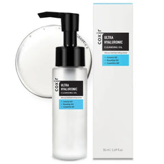Coxir Ultra Hyaluronic Cleansing Oil, Makeup Remover, 1.69 fl.oz