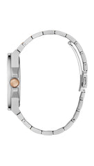 GUESS BR SLV CS W/P SLV TR/TEXTURED GRADIENT BLUE DL/BR/P SLV & RS GLD BRCT