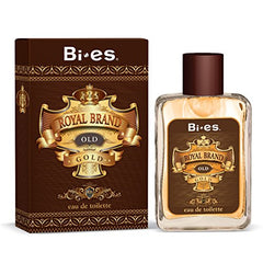 BI-ES Royal Brand Old Gold Eau de Toilette Spray for Men 100 ml