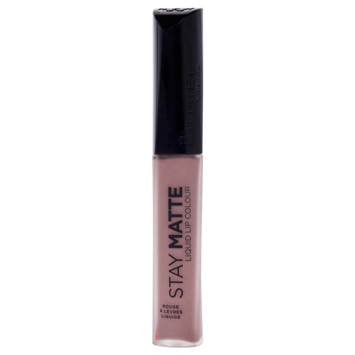 Rimmel London Stay Matte Liquid Lip Color with Full Coverage Kiss-Proof Waterproof Matte Lipstick Formula that Lasts 12 Hours - 220 Urban Affairs, .21oz